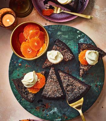 Chocolate olive oil cake