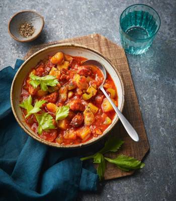 Reader recipe: Chunky chorizo and butter bean soup 