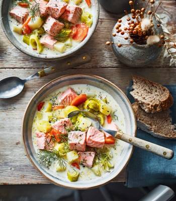 Finnish fish soup