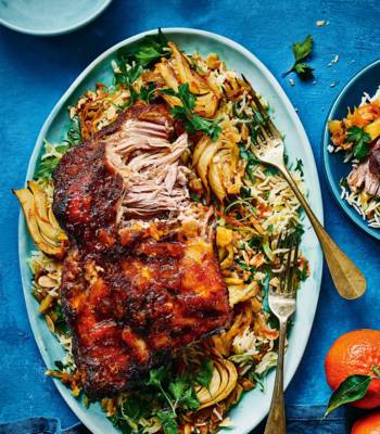 Slow-cooked citrus pork