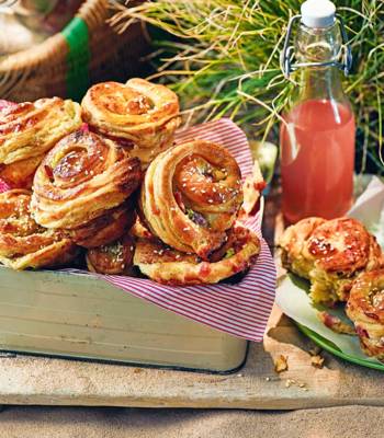 Ham and cheese cruffins 