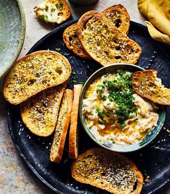 Caramelised shallot and mustard dip