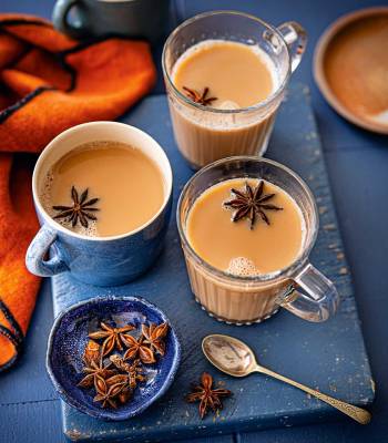 Chai and maple hot toddy