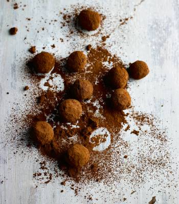 Whisky ginger truffles