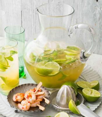 Ginger and whisky Mojito 