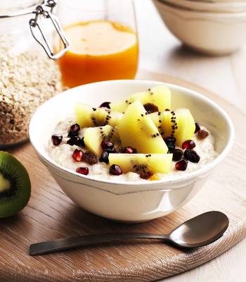 Tropical fruit porridge