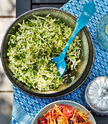 Courgette and bulgur salad 