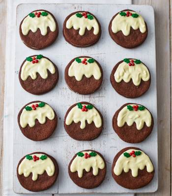Christmas pudding mint ‘Oreos’