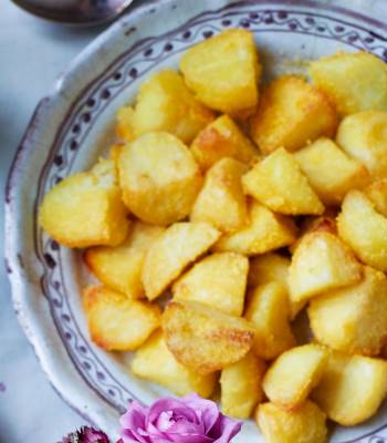 Seriously crunchy roast potatoes 