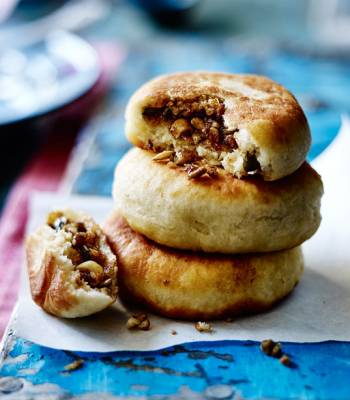 Hotteok (Korean flat doughnuts)