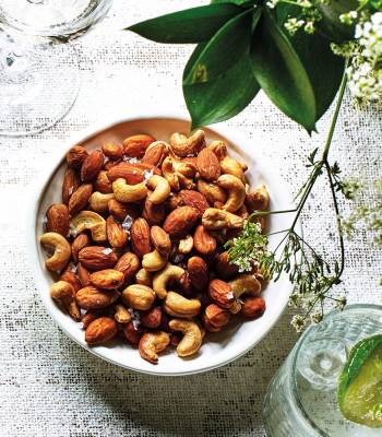 Salt and vinegar nuts