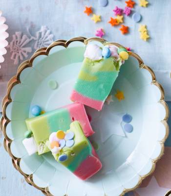 Unicorn fudge