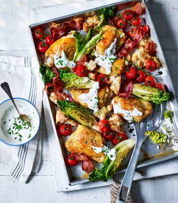 BLT chicken traybake 