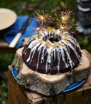 Chocolate ginger bundt cake