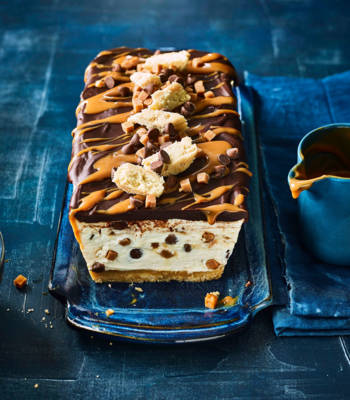 Millionaire’s cheesecake loaf 