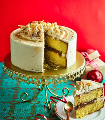 Chocolate and orange polenta cake