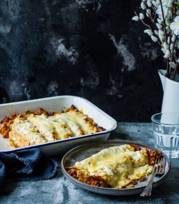 Bolognese pancakes