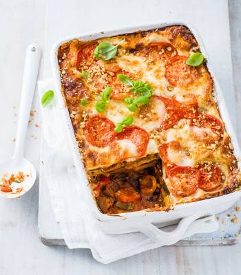 Ratatouille lasagne 