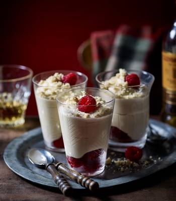 Whisky and honey mousse