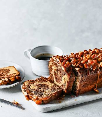 Peanut butter chocolate loaf cake