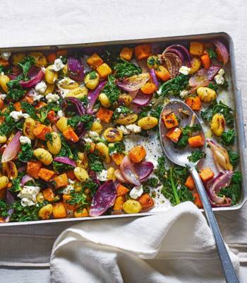 Butternut squash gnocchi bake