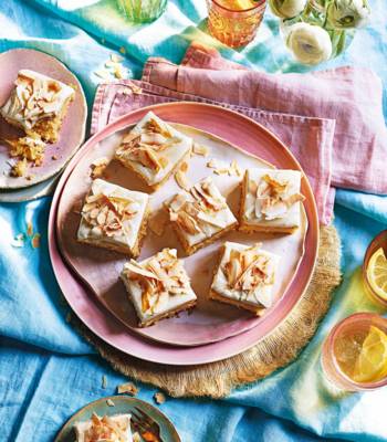 Pineapple poke cake