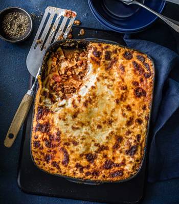 Broken lasagne bake