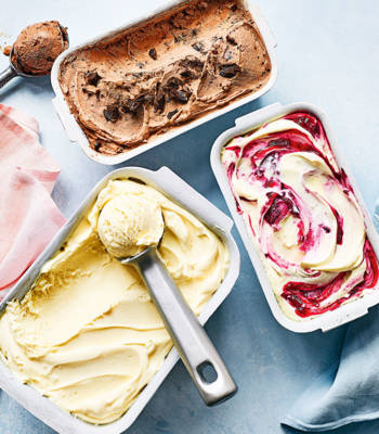 Ultimate no-churn ice cream, three ways