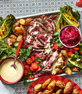 'The high steaks' sharing board