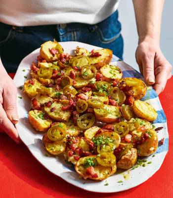 Cheesy loaded potatoes 