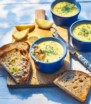 Potted crab