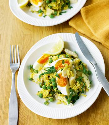 Easy smoked haddock kedgeree