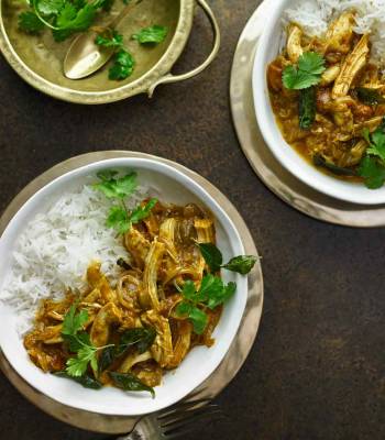 Sri Lankan turkey curry