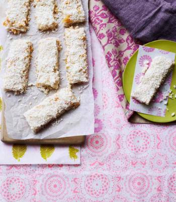 No-bake Piña Colada fingers
