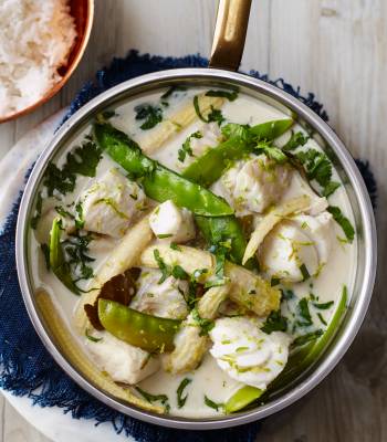 Light and fragrant fish curry