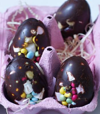 Rocky road eggs