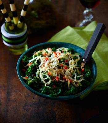 Sinister greens with ‘worms’