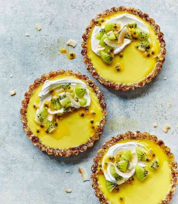 Gluten-free mango tarts