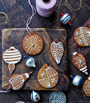 Gingerbread Christmas tree decorations
