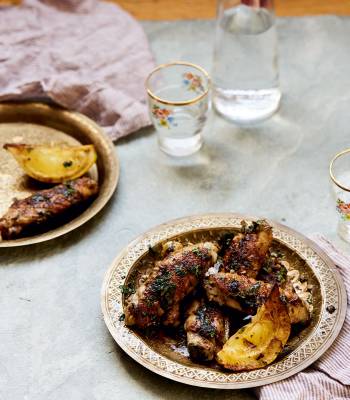 Marinated chicken wings