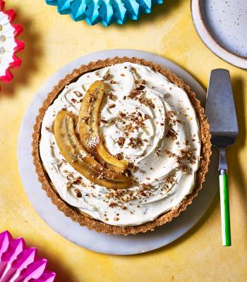 Boozy banoffee pie 