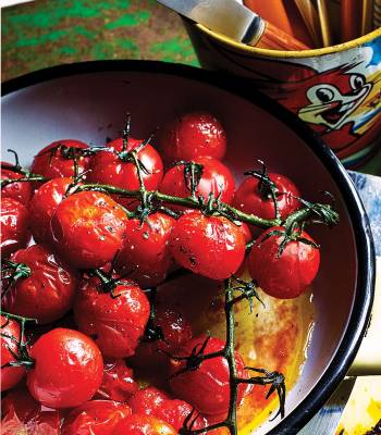 Roasted vine tomatoes