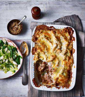 Sausage and mash pie