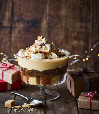 Mince pie trifle 