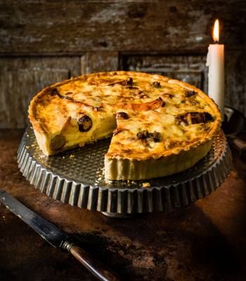 Leftovers quiche