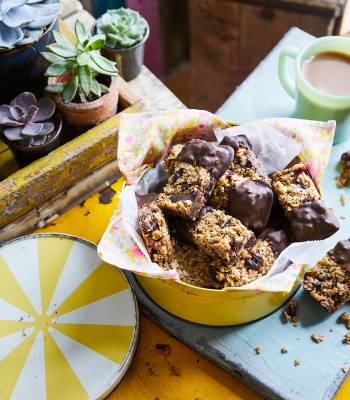 Black Forest flapjacks