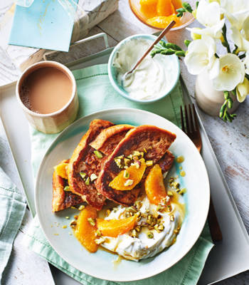 English breakfast French toast