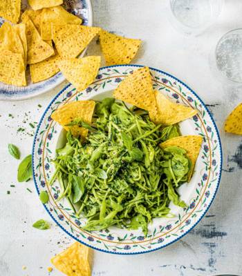 Vegan green goddess salad
