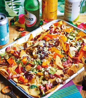 Christmas nachos