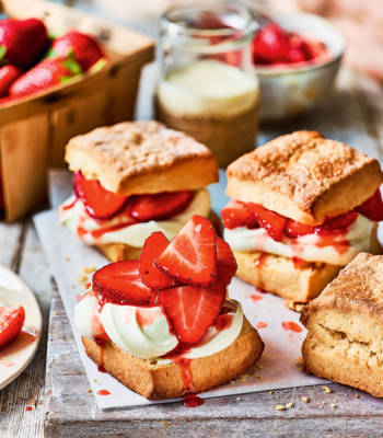 Strawberry shortcakes